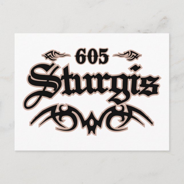Postal Sturgis 605 (Anverso)