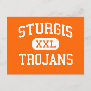 Postal Sturgis - Troyanos - Secundaria - Sturgis Michigan