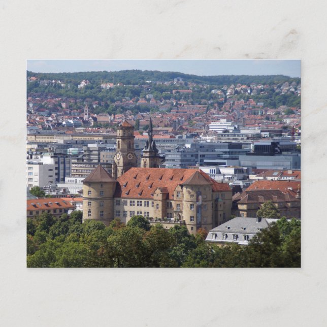 Postal Stuttgart Stadtansicht - Altes Schloss (Anverso)