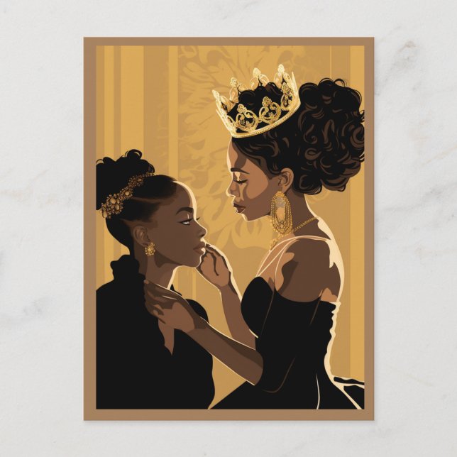 POSTAL SU CORONA #2 (Anverso)