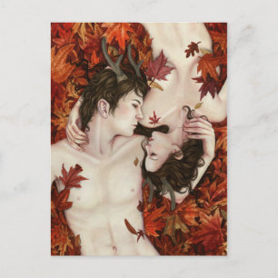 Postal Su diosa su Dios