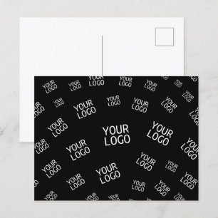 Postal Su diseño, foto o logotipo de empresa colocado ale
