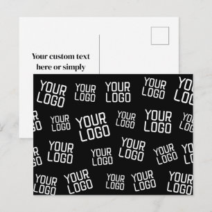 Postal Su diseño o logotipo de empresa Ubicación aleato