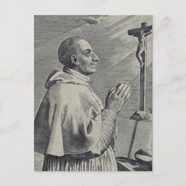 Postal Su Eminencia San Carlos Borromeo (Anverso)