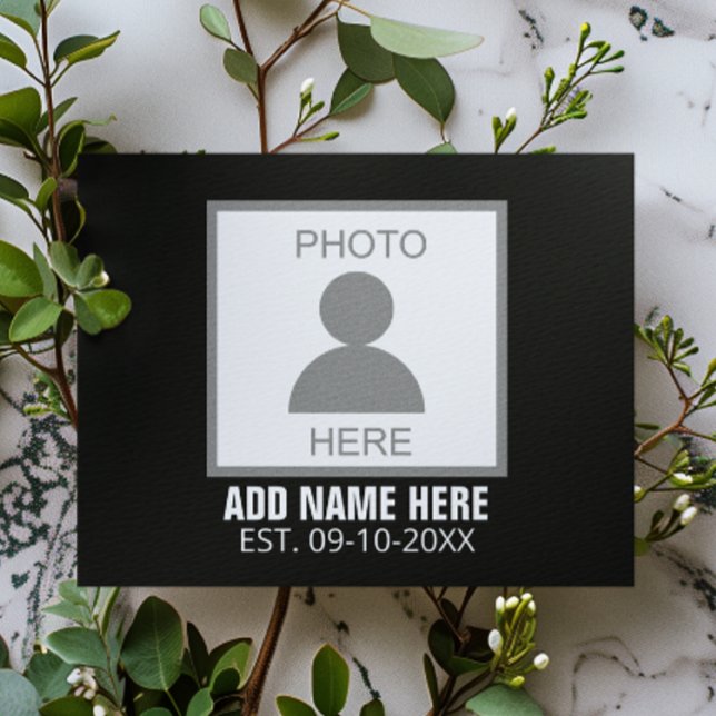 Postal Su foto aquí Nombre y edad (Subido por el creador)