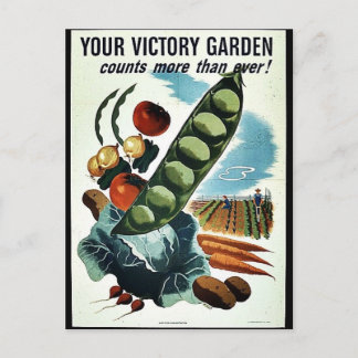 Postal Su Jardín de Victoria