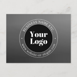Postal Su logotipo o diseño de negocio y texto editable