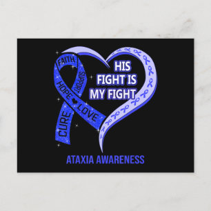 Postal Su Lucha Es Mi Lucha Concientización Sobre Ataxia 