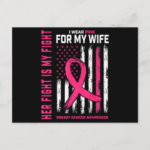 Postal Su Lucha Es Mi Lucha Que Llevo Pechuga De Esposa R