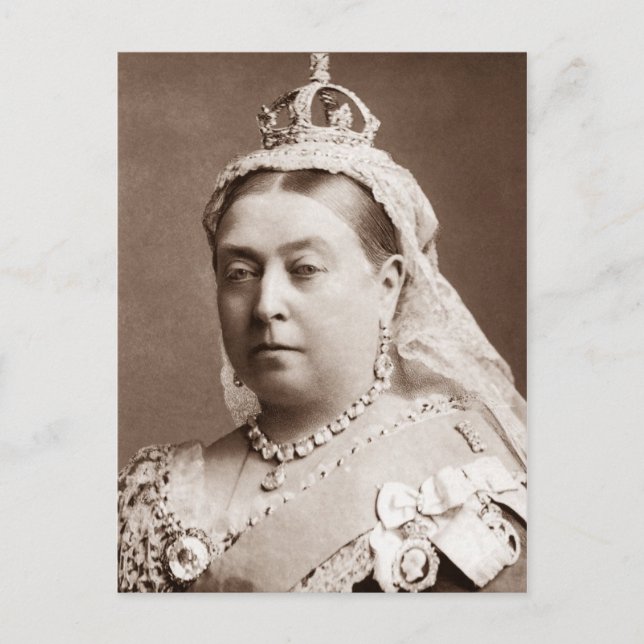 Postal Su Majestad Imperial La Reina-Emperatriz Victoria (Anverso)