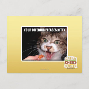 Postal Su Oferta Alegra A Kitty