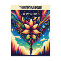 Su potencial es infinito Salir y mostrarlo