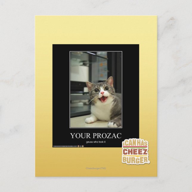Postal Su Prozac (Anverso)