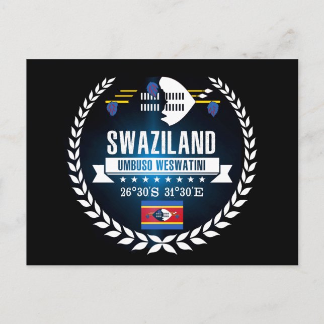 Postal Suazilandia (Anverso)
