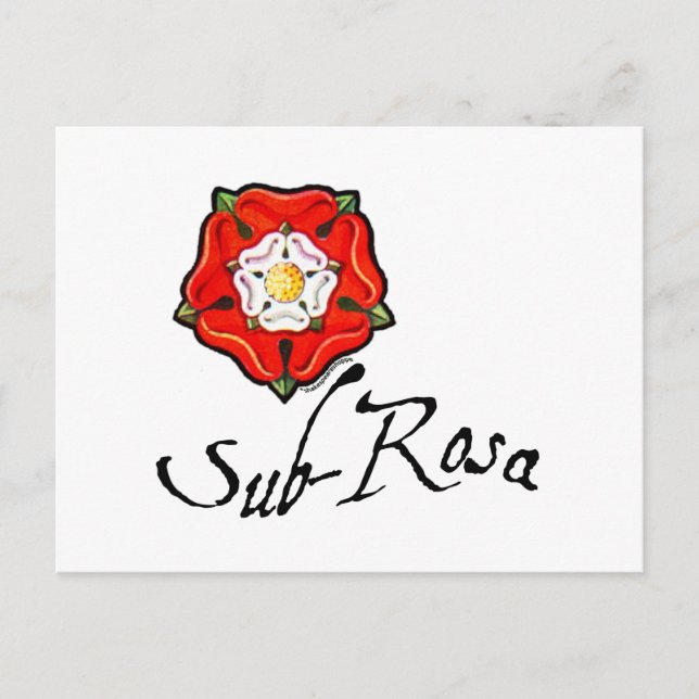 Postal Sub Rosa (Anverso)