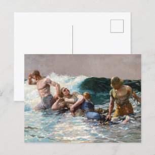 Postal Subestimar   Winslow Homer  