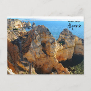 Postal Subiendo Algarve Portugal