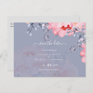 Postal Sublime Dusty Blue Blossom Boda Suite