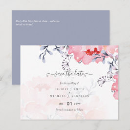 Postal Sublime Dusty Blue Blossom Boda Suite