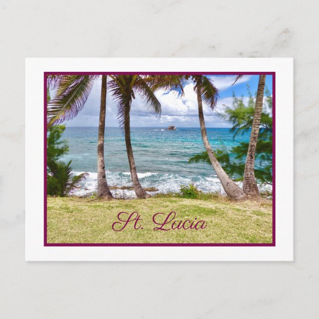 Postal Sublime Santa Lucía (Anverso)