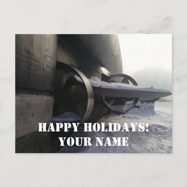 Postal Submarino antiguo (Anverso)