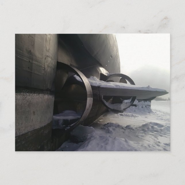 Postal Submarino antiguo (Anverso)