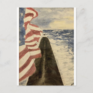Postal Submarino Patriótico