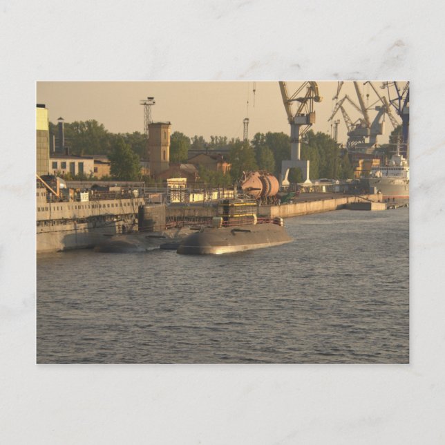 Postal Submarinos nucleares de Rusia (Anverso)