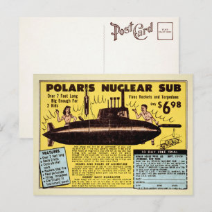 Postal Subpostal nuclear de época 