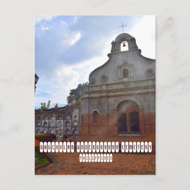 Postal subterránea del cementerio de Nagcarlan (Anverso)