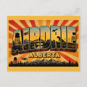 Postal Suburbio de Airdrie Alberta de rápido crecimiento