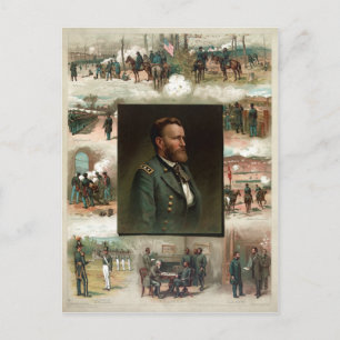 Postal Subvención de Ulysses S. de West Point a Appomatto