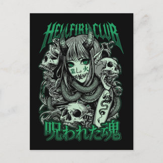 Postal Súcubo del Club Hellfire Anime