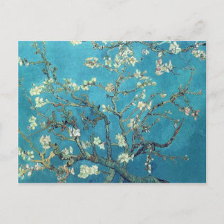 Postal Sucursales con flores de almendra - Van Gogh