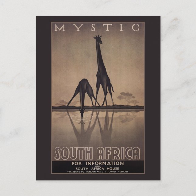 Postal Sudáfrica (Anverso)