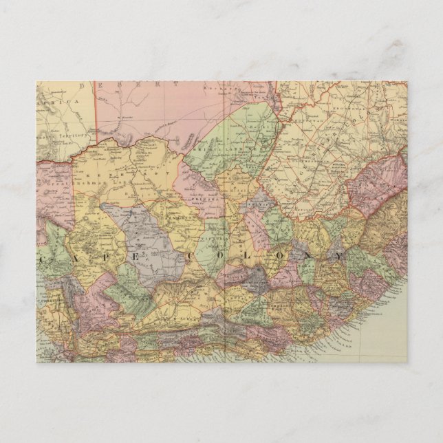 Postal Sudáfrica (Anverso)