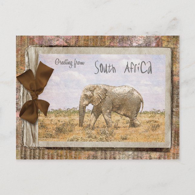 Postal Sudáfrica (Anverso)