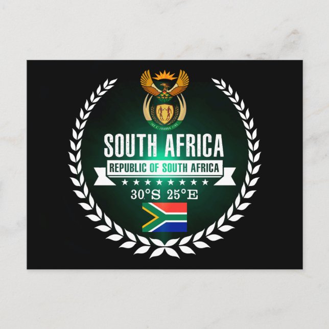 Postal Sudáfrica (Anverso)