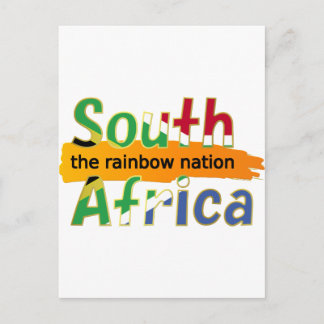 Postal Sudáfrica: la nación arco iris