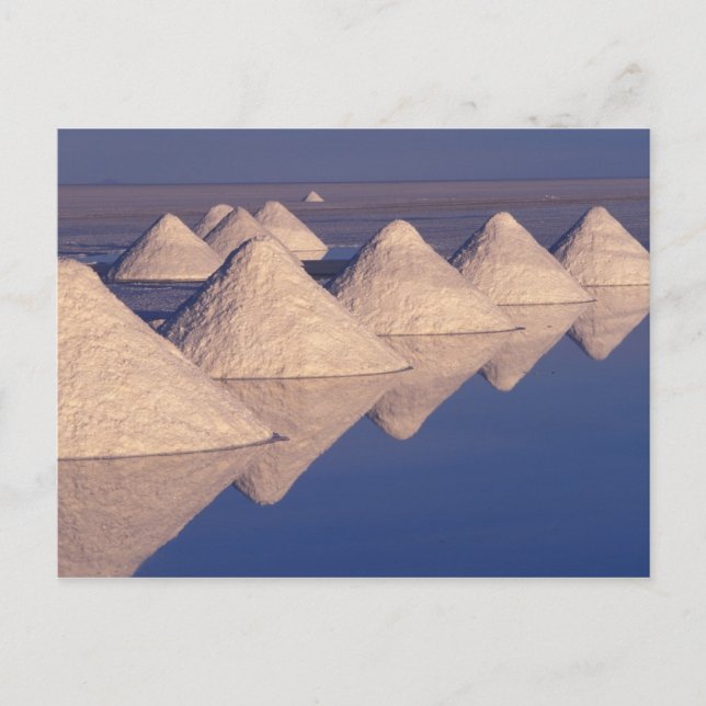 Postal Sudamérica, Bolivia. Salar de Uyuni (Anverso)