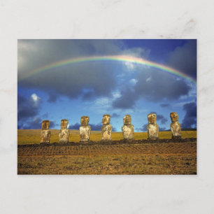 Postal Sudamérica, Chile, Isla de Pascua. El pleno