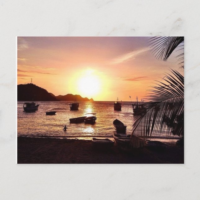 Postal Sudamérica Colombia (Anverso)