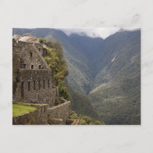 Postal Sudamérica, Perú, Machu Picchu. Ruinas de piedra