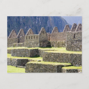 Postal Sudamérica - Perú. Trabajo en piedra en la Inca pe