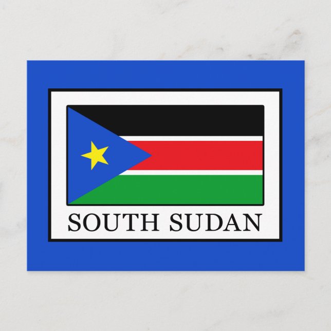 Postal Sudán del Sur (Anverso)