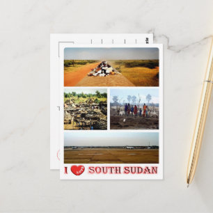 Postal Sudán del Sur - Amo -