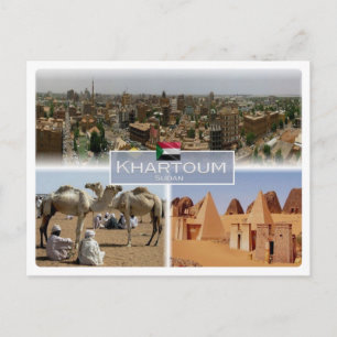 Postal Sudán del Sur - Jartum -