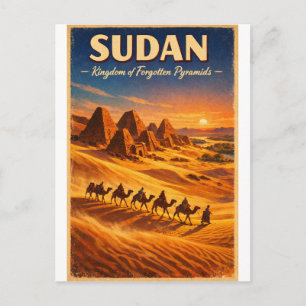 Postal SUDÁN – Reino de Pirámides Olvidadas