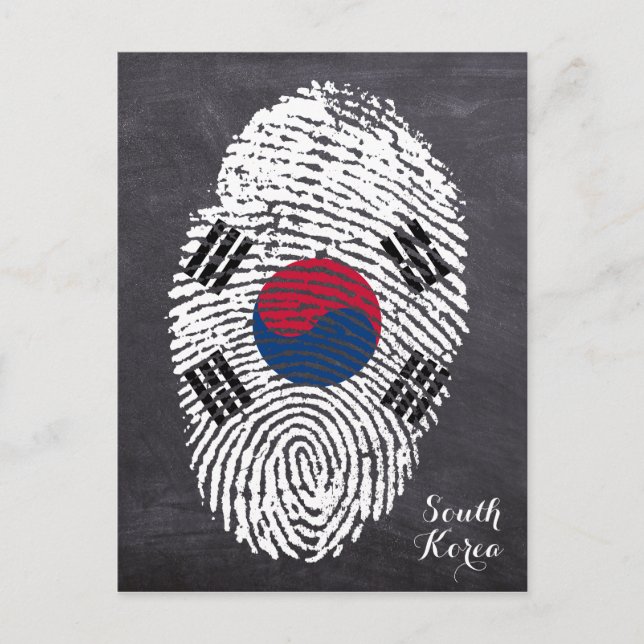 Postal Südkorea (Anverso)