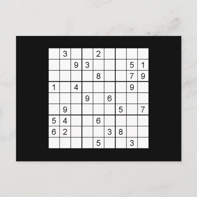 Postal SuDoku (Anverso)